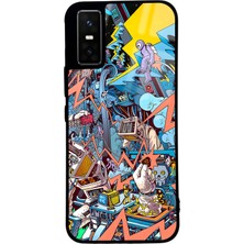 Spoyi Infinix Gt 30 Pro Retro Machine Tasarımlı Glossy Telefon Kılıfı
