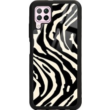Spoyi Huawei P40 Lite Zebra Tasarımlı Glossy Telefon Kılıfı