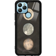 Spoyi Gm 21 Night Moon Tasarımlı Glossy Telefon Kılıfı