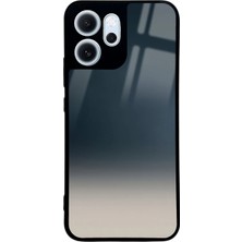 Spoyi Oppo Reno 14F Mavi Geçiş Tasarımlı Glossy Telefon Kılıfı