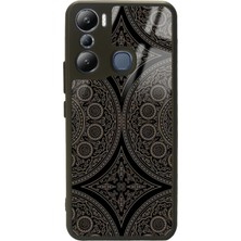 Spoyi Infinix Hot 20I Osmanlı Motif Tasarımlı Glossy Telefon Kılıfı