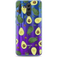 Spoyi Honor 20 Lite Avokadolar Tasarımlı Süper Şeffaf Telefon Kılıfı