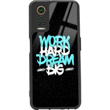 Spoyi General Mobile Gm 22 Pro Uzay Motto Tasarımlı Glossy Telefon Kılıfı