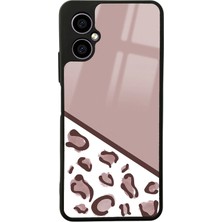 Spoyi Omix X3 Kahve Leopar Tasarımlı Glossy Telefon Kılıfı