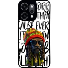 Spoyi Oppo Reno 14 Pro Bob Marley Tasarımlı Glossy Telefon Kılıfı