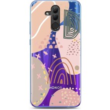 Spoyi Honor 20 Lite Fırça Izleri Tasarımlı Süper Şeffaf Telefon Kılıfı