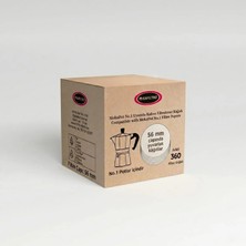Kafiltro 1 Paket Mokapot Kahve Filtresi 360 Adet Moka Pot Uyumlu Hijyenik Filtre Kağıdı