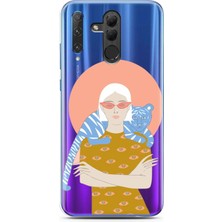 Spoyi Honor 20 Lite Nude And Leon Tasarımlı Süper Şeffaf Telefon Kılıfı