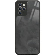 Spoyi Omix X700 Gri Mermer Tasarımlı Glossy Telefon Kılıfı