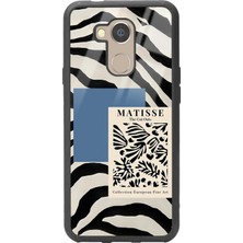 Spoyi General Mobile Gm 8 Zebra Matısse Tasarımlı Glossy Telefon Kılıfı