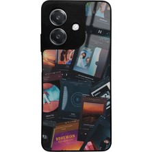 Spoyi Oppo A3  Music Retro Tasarımlı Glossy Telefon Kılıfı