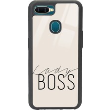 Spoyi Oppo A5S - Ax7 Lady Boss Tasarımlı Glossy Telefon Kılıfı