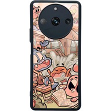 Spoyi Oppo Realme 11 Pro Gumball Tasarımlı Glossy Telefon Kılıfı