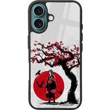Spoyi iPhone 16 Yaşam Ağacı Tasarımlı Glossy Telefon Kılıfı