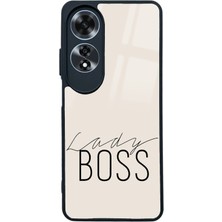 Spoyi Oppo A60 Lady Boss Tasarımlı Glossy Telefon Kılıfı