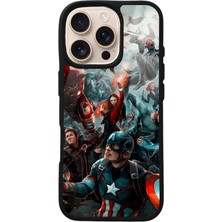 Spoyi iPhone 16 Pro Avengers Ultron Tasarımlı Glossy Telefon Kılıfı