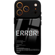 Spoyi iPhone 17 Pro Error Tasarımlı Glossy Telefon Kılıfı