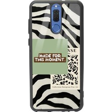 Spoyi Huawei Mate 10 Lite Green Mattisse Tasarımlı Glossy Telefon Kılıfı