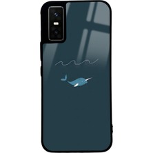 Spoyi Infinix Gt 30 Pro Doodle Fish Tasarımlı Glossy Telefon Kılıfı