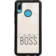 Spoyi Huawei P Smart (2019) Lady Boss Tasarımlı Glossy Telefon Kılıfı