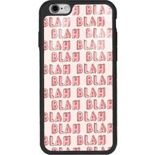 Spoyi Iphone 6 - 6s Blah Blah Tasarımlı Glossy Telefon Kılıfı