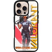 Spoyi iPhone 16 Pro Valorant Brimstone Tasarımlı Glossy Telefon Kılıfı