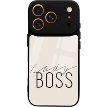 Spoyi iPhone 17 Pro Lady Boss Tasarımlı Glossy Telefon Kılıfı