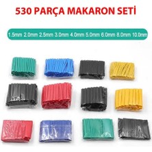 Cat Çin MKR-SET530 ,530-adet Renkli Daralan Makaron Set