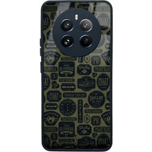 Spoyi Oppo Realme 12 Peaky Blinders Duvar Kağıdı Tasarımlı Glossy Telefon Kılıfı