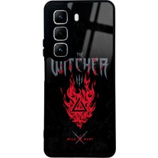 Spoyi Infinix Hot 50 Witcher 3 Fire Tasarımlı Glossy Telefon Kılıfı