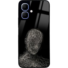 Spoyi Infinix Smart 10 Draw Silüet Tasarımlı Glossy Telefon Kılıfı