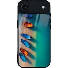 Spoyi iPhone 17 Air Azure Drift Tasarımlı Glossy Telefon Kılıfı