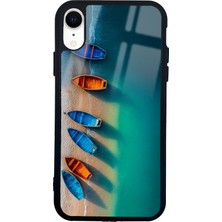 Spoyi iPhone Xr Azure Drift Tasarımlı Glossy Telefon Kılıfı