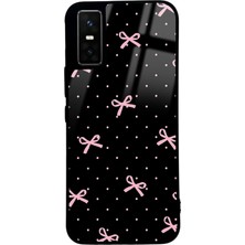 Spoyi Infinix Gt 30 Pro Pembe Kurdele Tasarımlı Glossy Telefon Kılıfı