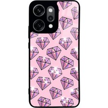 Spoyi Oppo Reno 14 Pro Diamond Tasarımlı Glossy Telefon Kılıfı