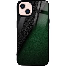 Spoyi iPhone 13 Ancient Code Tasarımlı Glossy Telefon Kılıfı
