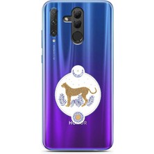 Spoyi Honor 20 Lite Madalyon Tasarımlı Süper Şeffaf Telefon Kılıfı