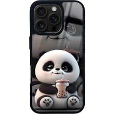 Spoyi iPhone 16 Pro Baby Panda Tasarımlı Glossy Telefon Kılıfı