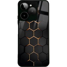 Spoyi Gm Era 30 Yellow Carbon Tasarımlı Glossy Telefon Kılıfı