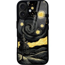 Spoyi iPhone 16 The Silent Spiral Tasarımlı Glossy Telefon Kılıfı