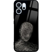 Spoyi Oppo Reno 14F Draw Silüet Tasarımlı Glossy Telefon Kılıfı