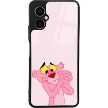 Spoyi Omix X3 Pink Panter Tasarımlı Glossy Telefon Kılıfı