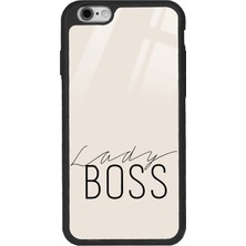 Spoyi iPhone 6 Plus Lady Boss Tasarımlı Glossy Telefon Kılıfı