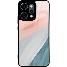 Spoyi Oppo Reno 14 Pro Watercolor Tasarımlı Glossy Telefon Kılıfı