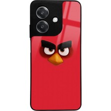 Spoyi Oppo A3  Red Angry Birds Tasarımlı Glossy Telefon Kılıfı