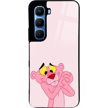 Spoyi Infinix Hot 60 Pink Panter Tasarımlı Glossy Telefon Kılıfı