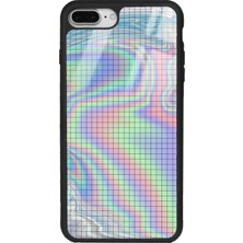 Spoyi Iphone 7 Plus - 8 Plus Neon Dama Tasarımlı Glossy Telefon Kılıfı
