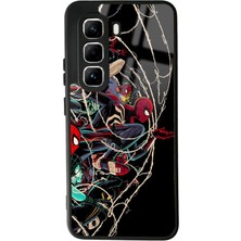 Spoyi Infinix Hot 50 Pro Spider Earth Tasarımlı Glossy Telefon Kılıfı