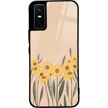 Spoyi Infinix Gt 30 Pro Watercolor Sunflower Tasarımlı Glossy Telefon Kılıfı