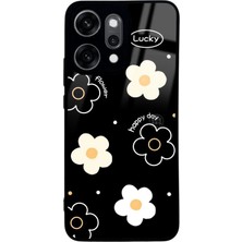 Spoyi Oppo Reno 14 Pro Lucky Happy Day Tasarımlı Glossy Telefon Kılıfı